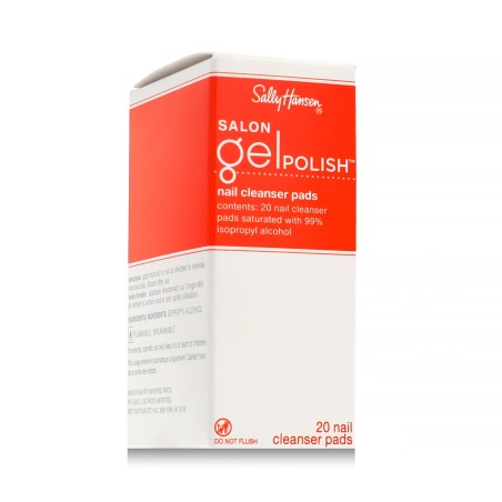 Sally Hansen Salon Gel Polish Nail Cleanser Pads 20 pcs