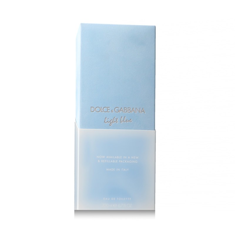 Dolce & Gabbana Light Blue 2025 Eau De Toilette Refillable 200 ml kvepalai moterims