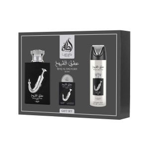 Lattafa Pride Ishq Al Shuyukh Silver EDP 100 ml + EDP 20 ml + DEO VAPO 200 ml kvepalai unisex
