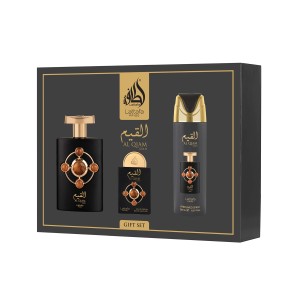 Lattafa Pride Al Qiam Gold EDP 100 ml + EDP 20 ml + DEO VAPO 200 ml kvepalai unisex