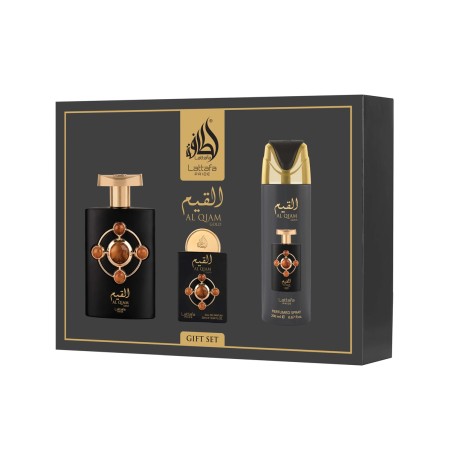 Lattafa Pride Al Qiam Gold EDP 100 ml + EDP 20 ml + DEO VAPO 200 ml kvepalai unisex
