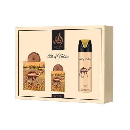 Lattafa Pride Art of Nature I EDP 100 ml + EDP 20 ml + Bodyspray 200 ml kvepalai unisex