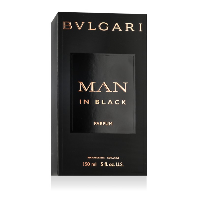 Bvlgari Man In Black Parfum Refillable 150 ml kvepalai vyrams