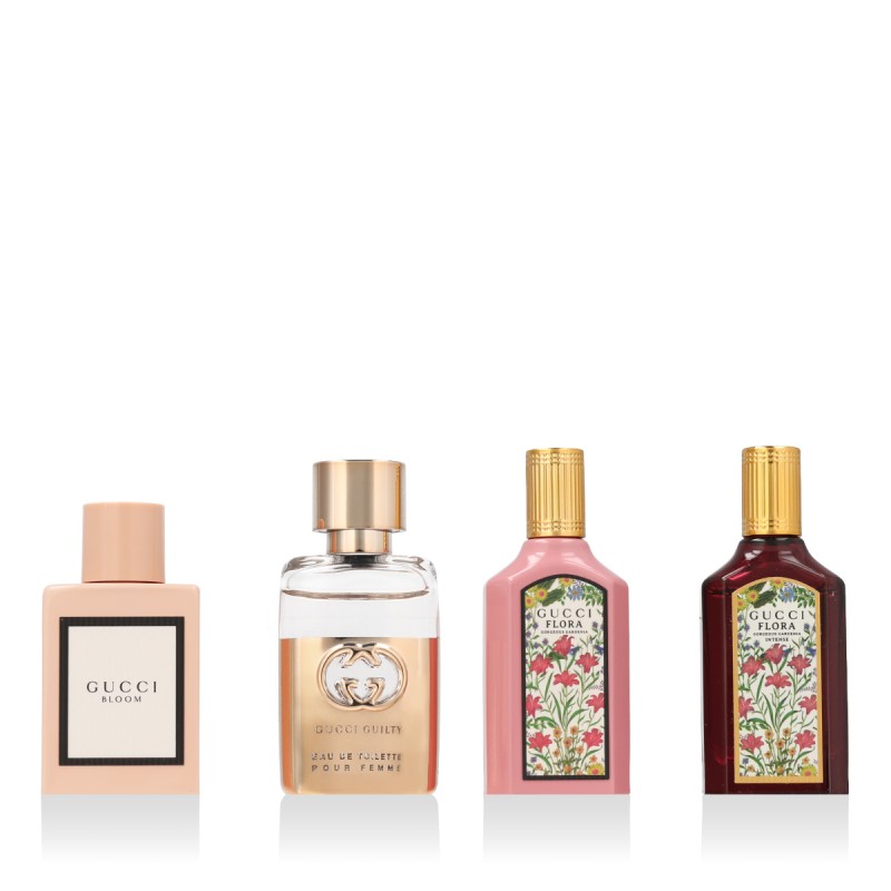 Gucci Set of Miniatures EDP MINI 3 x 5 ml + EDP MINI Intense 5 ml+ EDT MINI 5 ml W