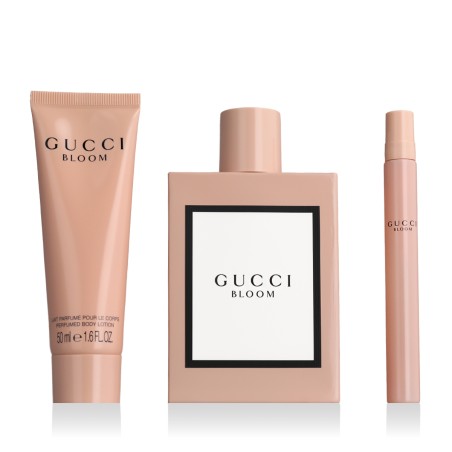 Gucci Bloom EDP 100 ml + EDP MINI 10 ml + BL 50 ml kvepalai moterims