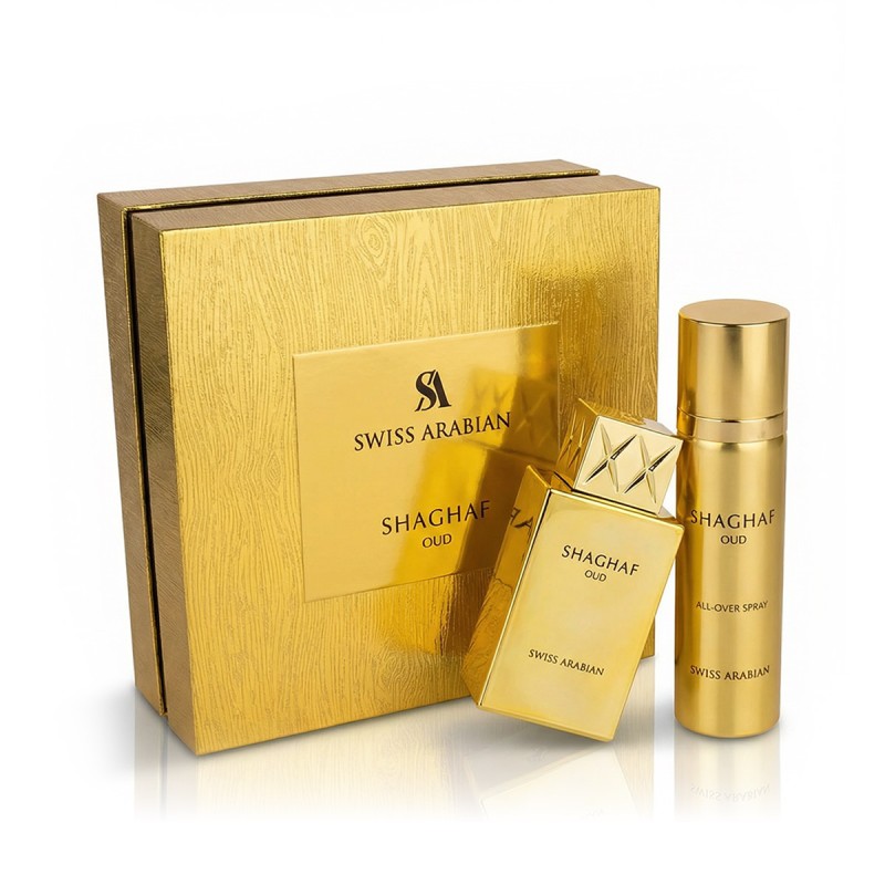 Swiss Arabian Shaghaf Oud EDP 75 ml + Bodyspray 75 ml kvepalai unisex