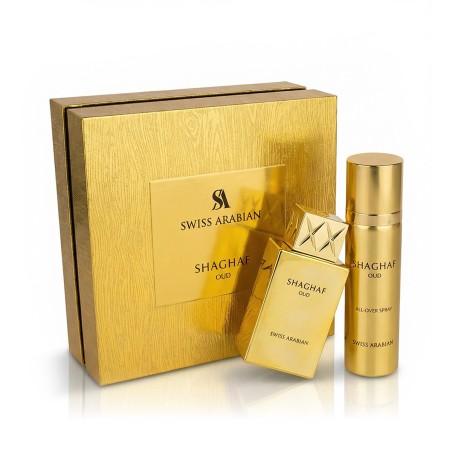 Swiss Arabian Shaghaf Oud EDP 75 ml + Bodyspray 75 ml kvepalai unisex