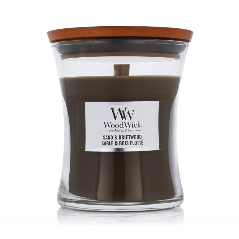 WoodWick Medium Hourglass Candles Scented Candle Sand & Driftwood 275 g