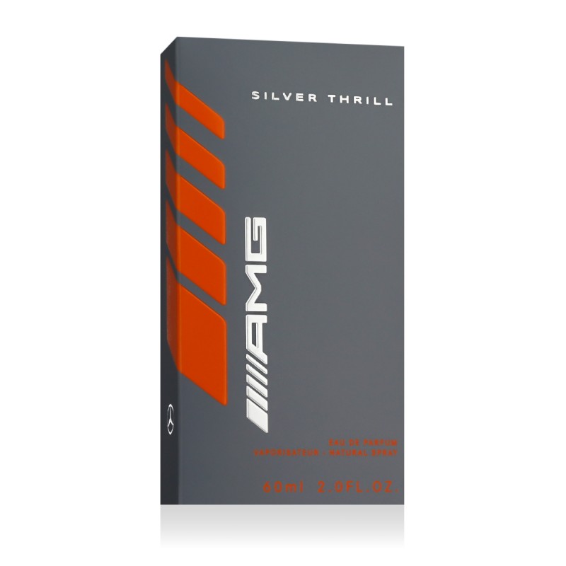 Mercedes-Benz AMG Silver Thrill Eau De Parfum Refillable 60 ml kvepalai vyrams