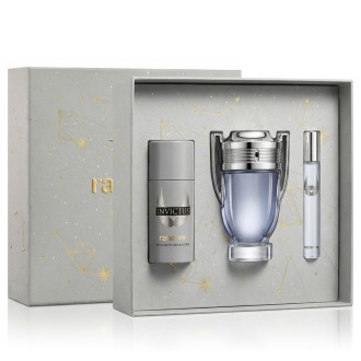 Rabanne Invictus EDT 100 ml + EDT MINI 10 ml + DEO VAPO 150 ml vyrams