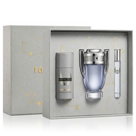 Rabanne Invictus EDT 100 ml + EDT MINI 10 ml + DEO VAPO 150 ml vyrams