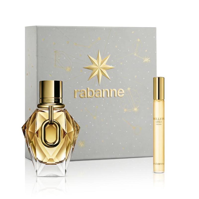 Rabanne Million Gold For Her EDP 50 ml + EDP MINI 10 ml moterims