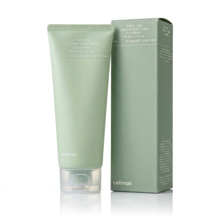Celimax Ji Woo Gae Cica BHA Acne Foam Cleansing 150 ml