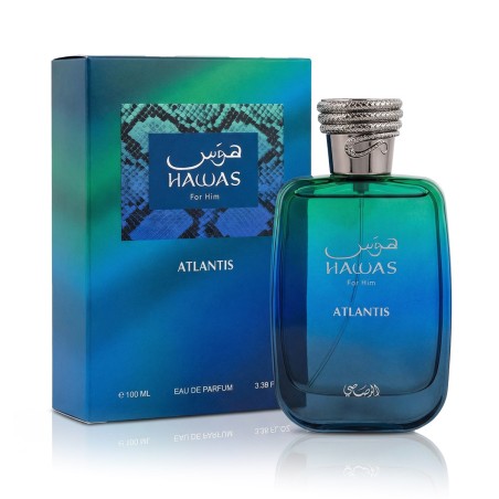 Rasasi Hawas Atlantis Eau De Parfum 100 ml kvepalai vyrams