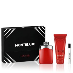 Montblanc Legend Red EDP 100 ml + EDP MINI 7.5 ml + SG for Body & Hair 100 ml kvepalai vyrams