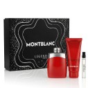 Montblanc Legend Red EDP 100 ml + EDP MINI 7.5 ml + SG for Body & Hair 100 ml kvepalai vyrams