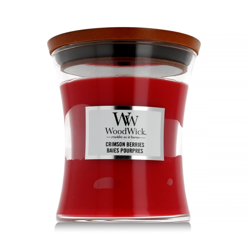 WoodWick Medium Hourglass Candles Scented Candle Crimson Berries 275 g