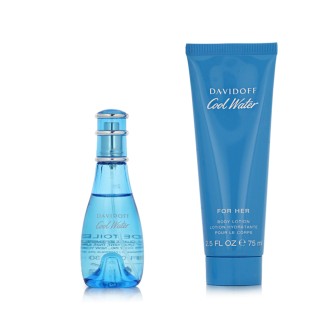 Davidoff Cool Water for Women EDT 30 ml + BL 75 ml moterims 2