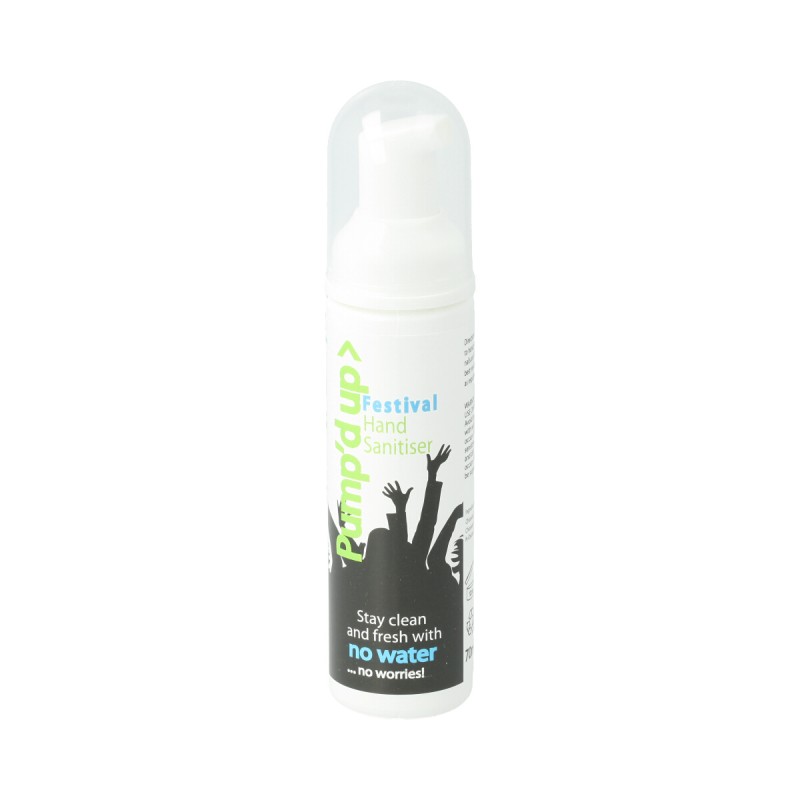 Pump'd Up Festival Disinfectant antibacterial Shoam 70 ml
