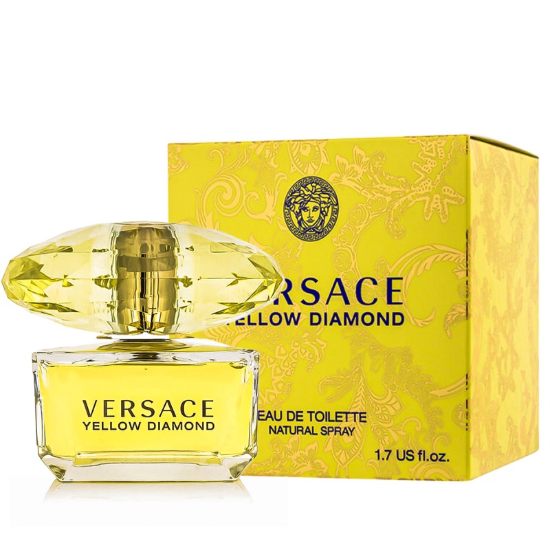 Versace Yellow Diamond Eau De Toilette 50 ml kvepalai moterims
