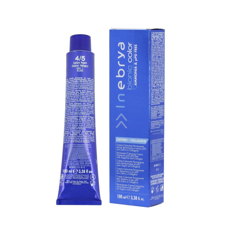 Inebrya Bionic Color Mahogany (4/5 Chestnut Mahogany) 100 ml