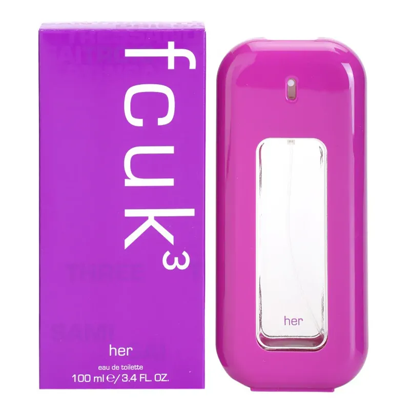 FCUK FCUK 3 for Her Eau De Toilette 100 ml kvepalai moterims