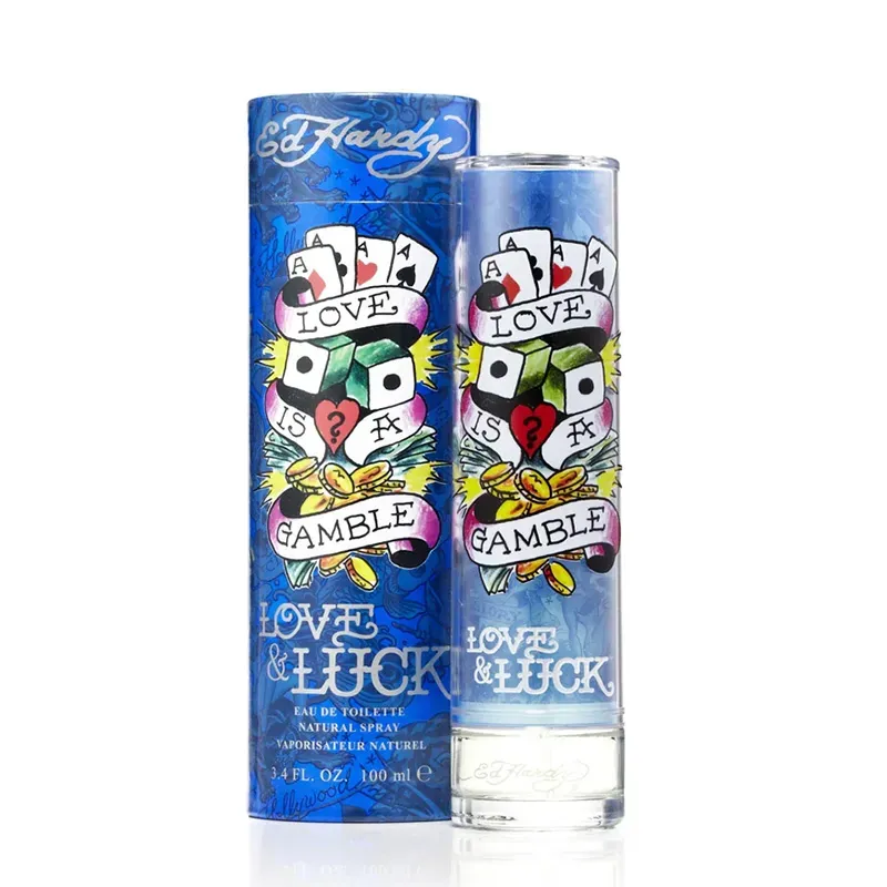Christian Audigier Ed Hardy Love & Luck Men Eau De Toilette - unpacked 100 ml kvepalai vyrams