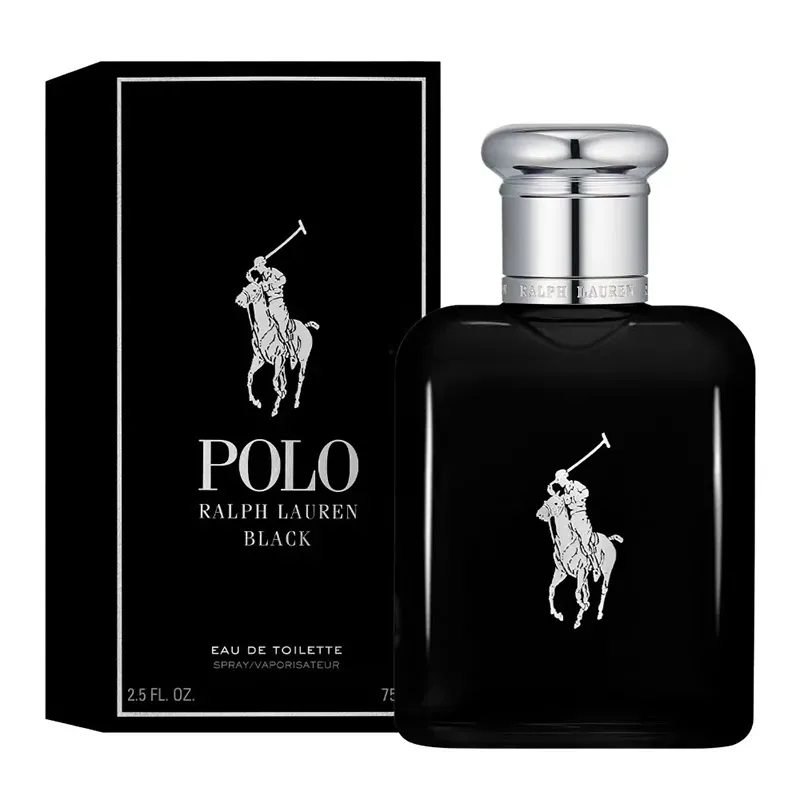 Ralph Lauren Polo Black Eau De Toilette - unpacked 75 ml kvepalai vyrams