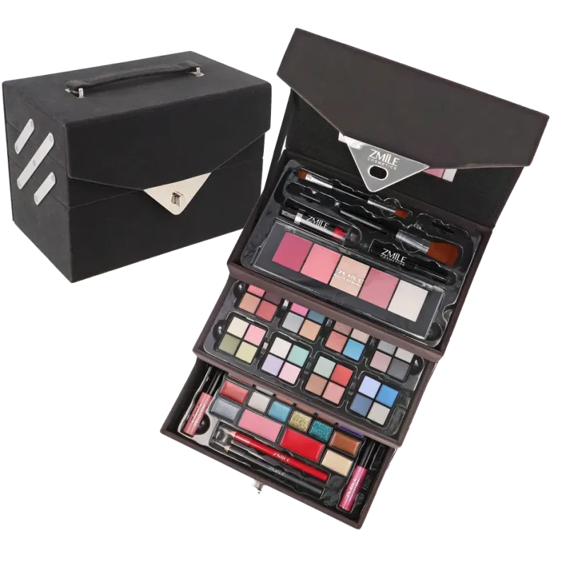 Zmile Cosmetics Beauty Case Velvety Limited Grey Case