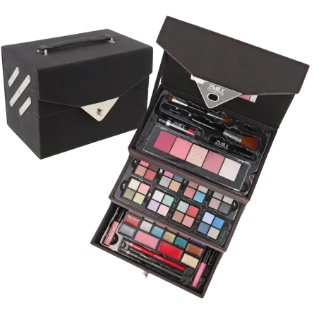 Zmile Cosmetics Beauty Case Velvety Limited Grey Case