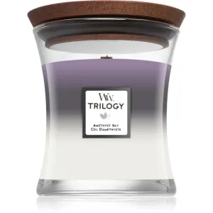 WoodWick Trilogy Medium Hourglass Candles Scented Candle Amethyst Sky 
