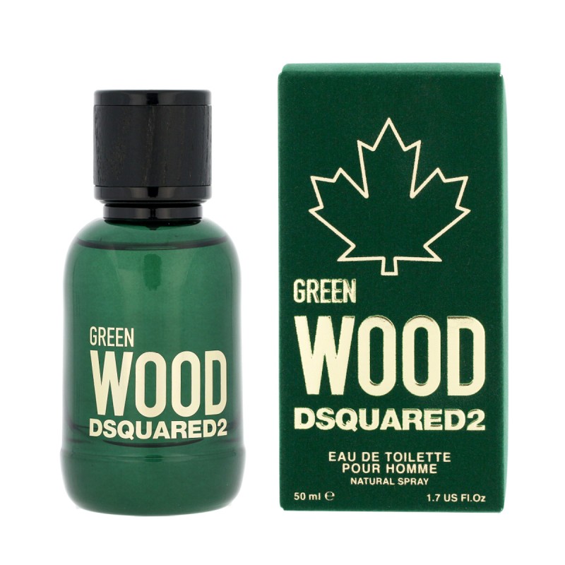 Dsquared2 Green Wood Eau De Toilette 50 ml kvepalai vyrams