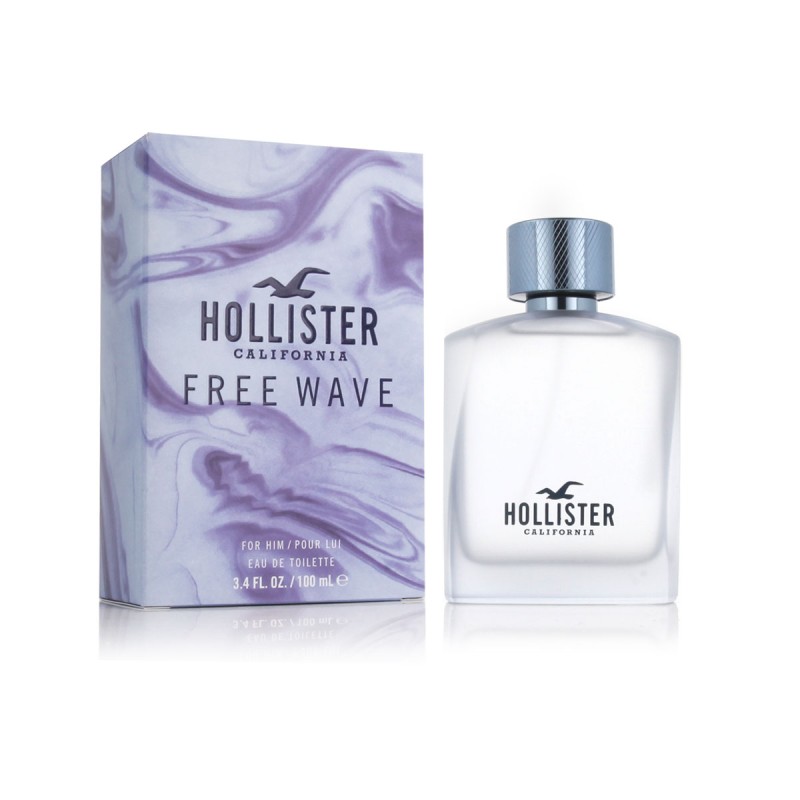 Hollister California Free Wave for Him Eau De Toilette 100 ml kvepalai vyrams