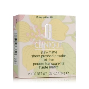 Clinique Stay-Matte Sheer Pressed Powder (17 Stay Golden) 7,6 g