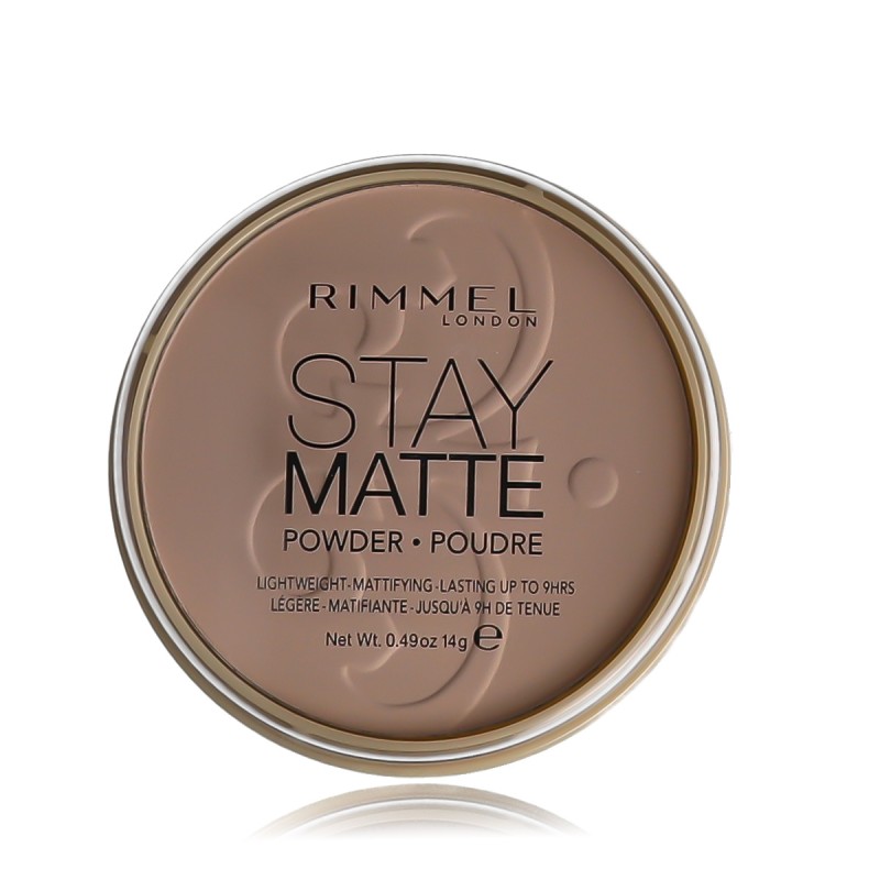 Rimmel London Stay Matte Long Lasting Pressed Powder (003 Peach Glow) 14 g