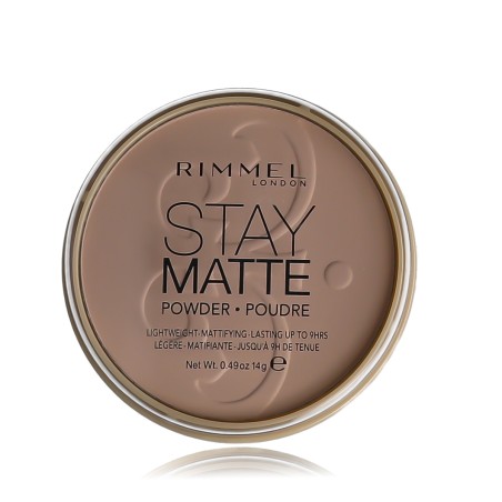 Rimmel London Stay Matte Long Lasting Pressed Powder (003 Peach Glow) 14 g