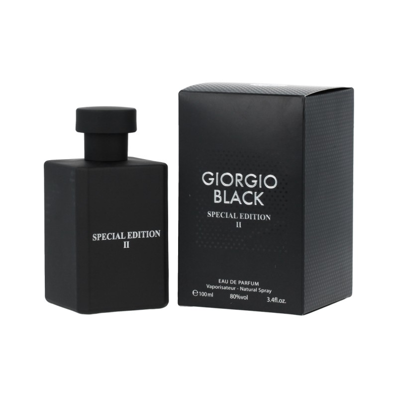 Giorgio Group Black Special Edition II Eau De Parfum 100 ml kvepalai vyrams