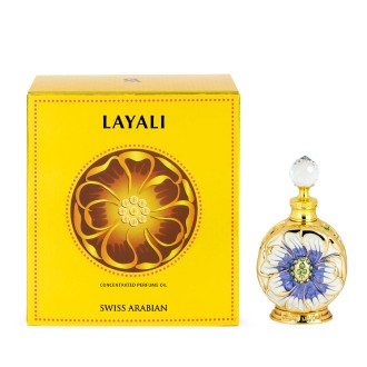 Swiss Arabian Layali Perfumed Oil 15 ml kvepalai moterims