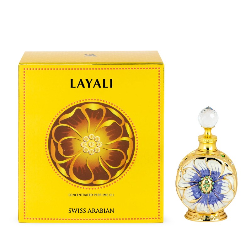 Swiss Arabian Layali Perfumed Oil 15 ml kvepalai moterims