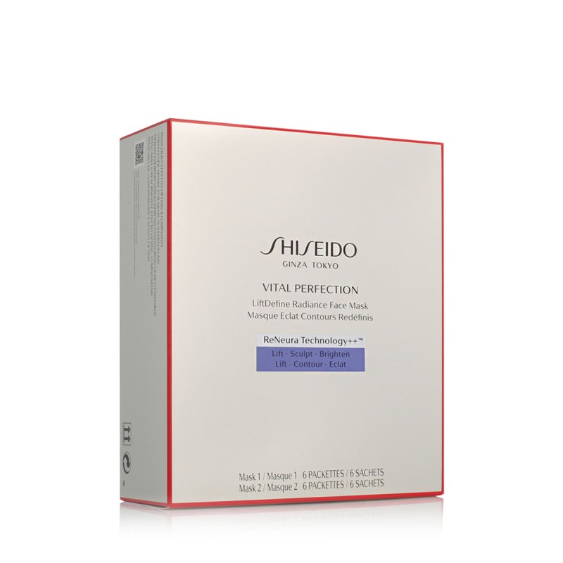 Shiseido Vital Perfection Liftdefine Radiance Face Mask 6 x 2 pcs