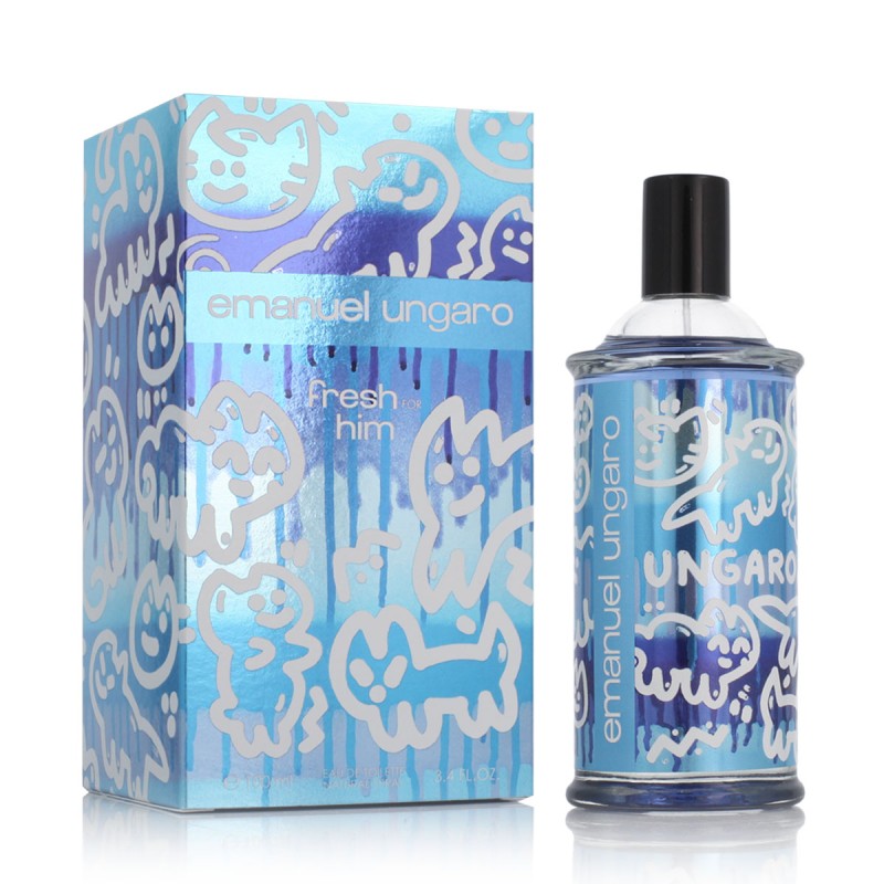 Ungaro Emanuel Emanuel Ungaro Fresh For Him Eau De Toilette 100 ml kvepalai vyrams