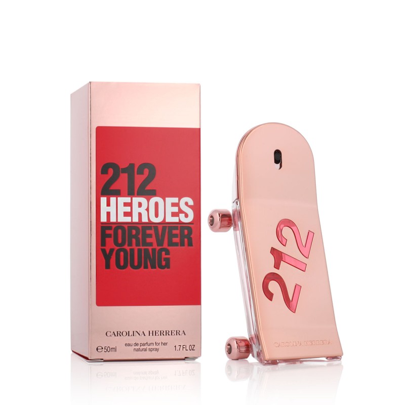 Carolina Herrera 212 Heroes Forever Young Eau De Parfum 50 ml kvepalai moterims