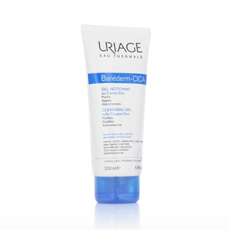 Uriage Bariéderm-CICA CLEANSING GEL with Copper-Zinc 200 ml