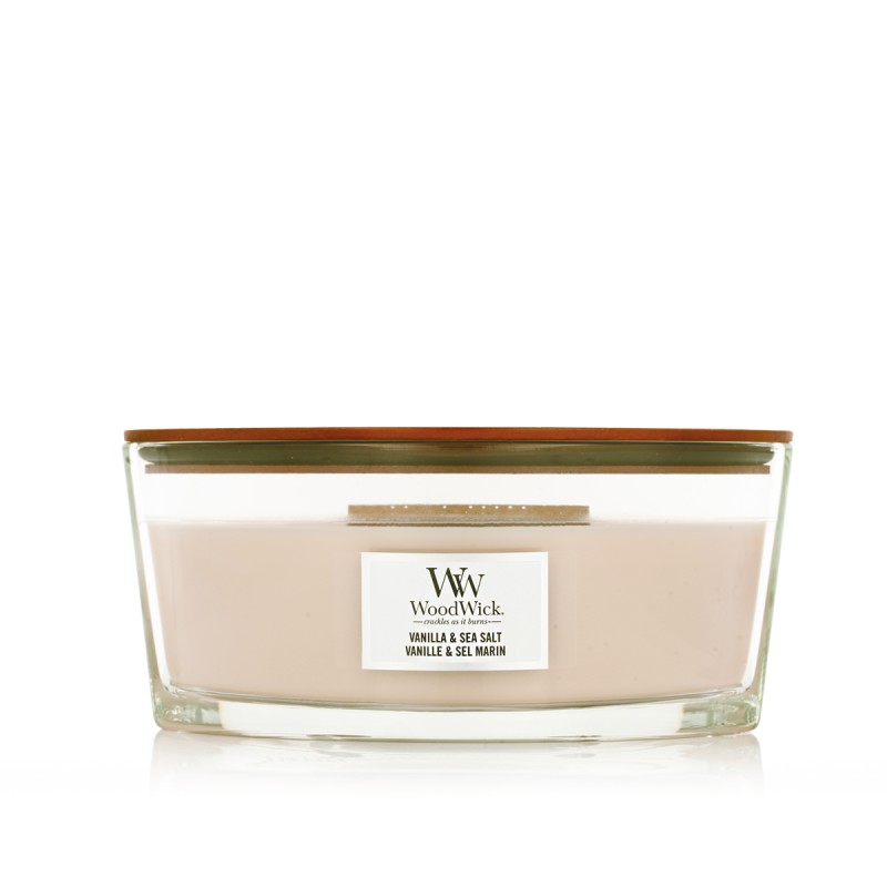 WoodWick Ellipse Candles Scented Candle Vanilla & Sea Salt 453,6 g