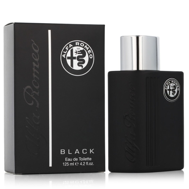 Alfa Romeo Black Eau De Toilette 125 ml kvepalai vyrams