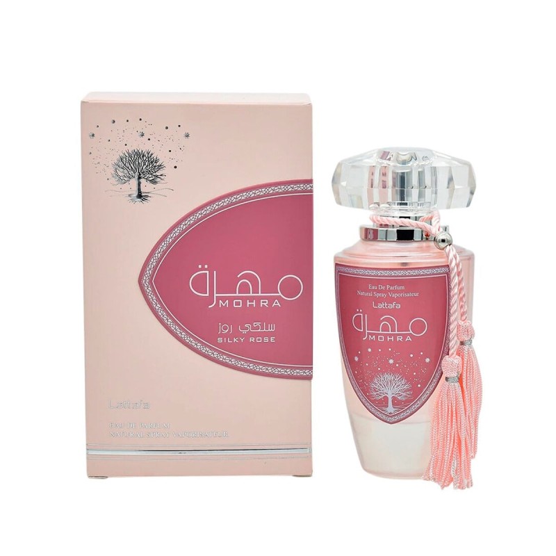 Lattafa Mohra Silky Rose Eau De Parfum 100 ml kvepalai moterims