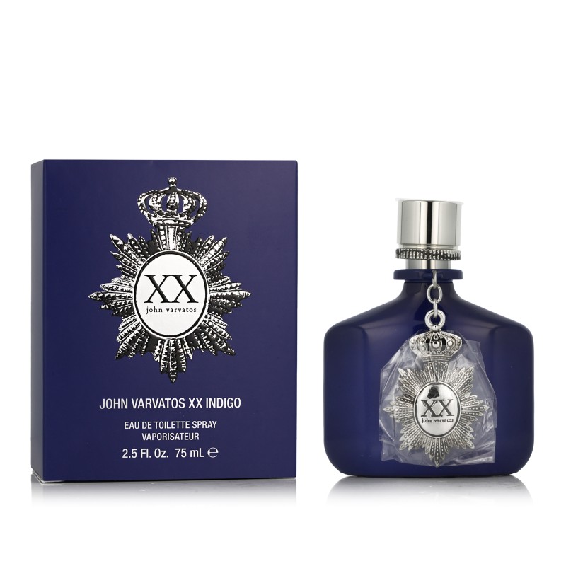 John Varvatos XX Indigo Eau De Toilette 75 ml kvepalai vyrams