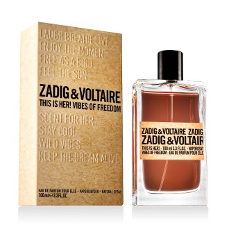 Zadig & Voltaire This is Her! Vibes of Freedom Eau De Parfum 100 ml kvepalai moterims