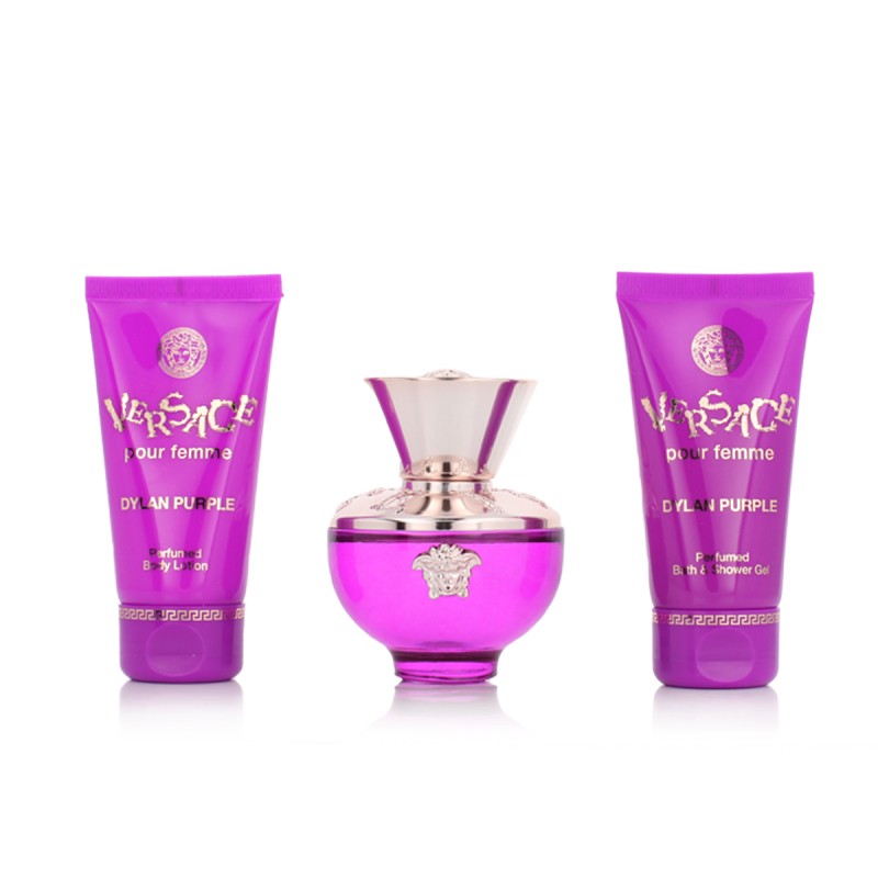 Versace Pour Femme Dylan Purple EDP 50 ml + SG 50 ml + BL 50 ml kvepalai moterims
