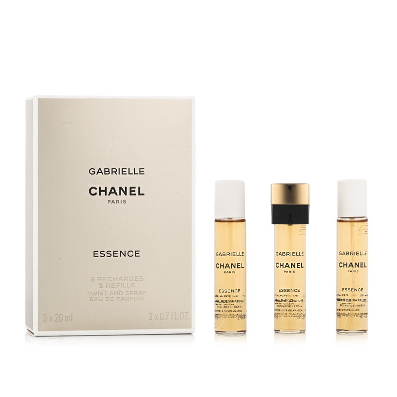Chanel Gabrielle Essence EDT 3 x 20 ml Refill pocket (mini) spray W